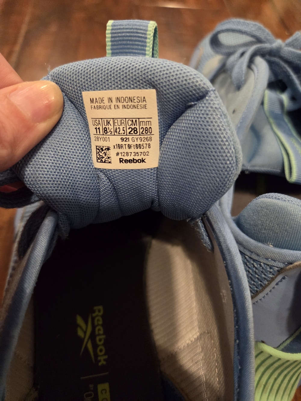Womens Reeboks Comfort Footbed - Picture 5 of 5